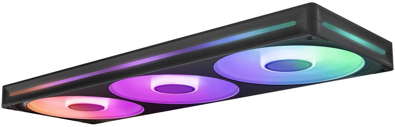 Alt view image 3 of 4 - NZXT F SERIES RGB CORE 420MM BLACK SINGLE-FRAME RBG FAN UNIT