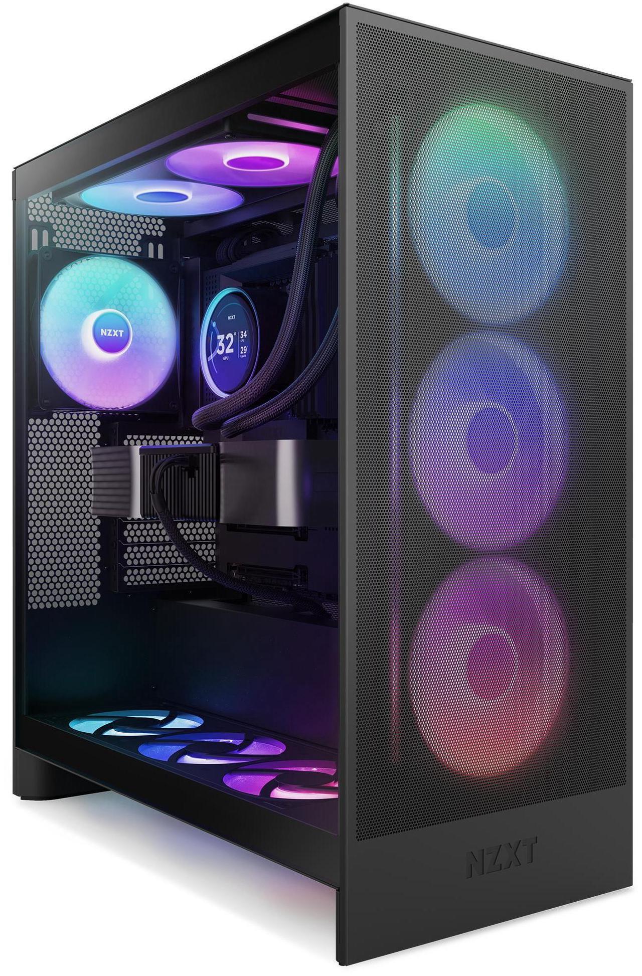 Alt view image 4 of 4 - NZXT F SERIES RGB CORE 420MM BLACK SINGLE-FRAME RBG FAN UNIT