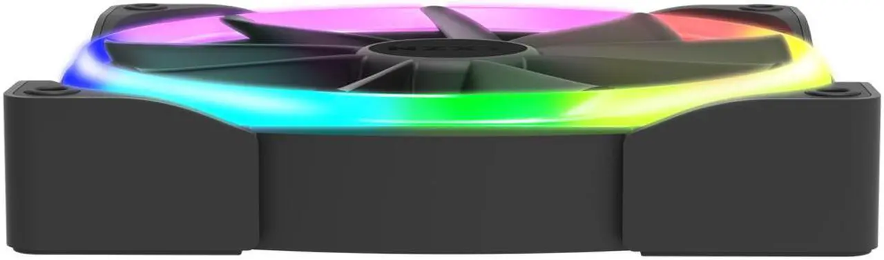 Alt view image 5 of 20 - NZXT AER RGB 2 - 120mm - RGB LED - Fluid Dynamic Bearing - PWM Fan for Hue 2 - Single