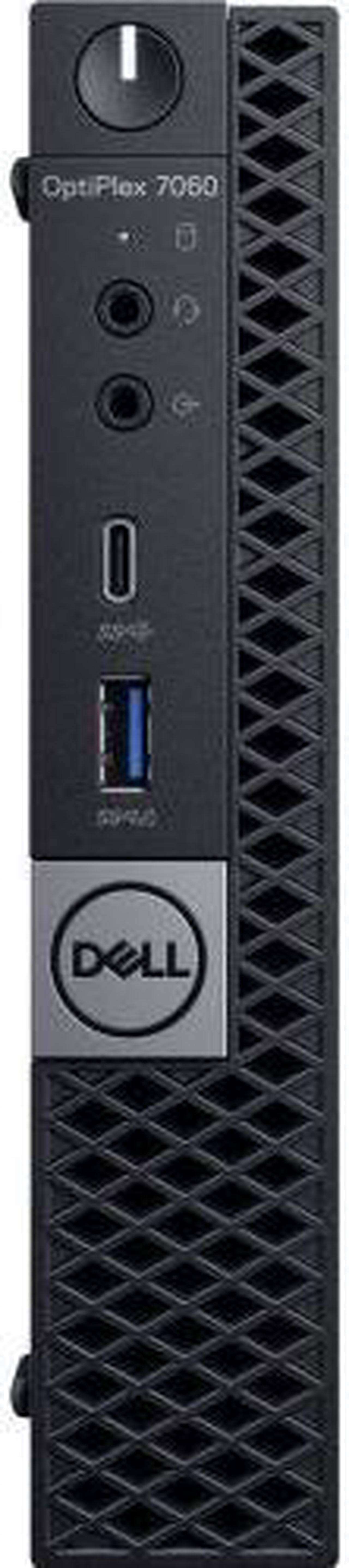 Alt view image 13 of 13 - Dell OptiPlex 7060 Micro Form Factor Desktop Computer - Intel Core i5-8500T (2.10 GHz), 8 GB DDR4 Memory, 256 GB SSD, Windows 10 Pro
