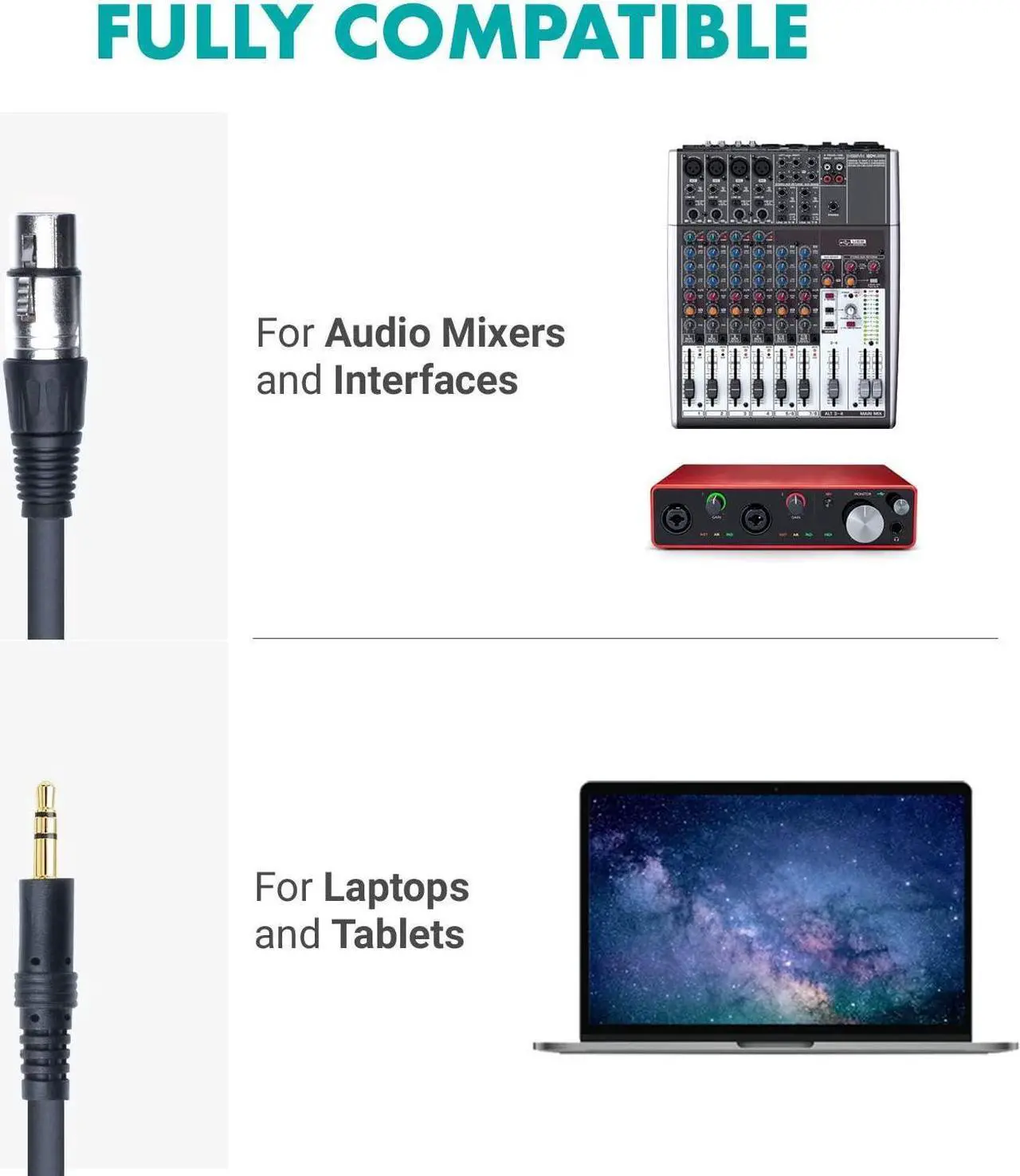 Alt view image 4 of 7 - Movo 4-Pack Universal XLR Podcast Microphone Bundle- Includes 4 Cardioid Condenser Mics, Desktop Mic Stands, Pop Filters, Shock Mounts, and Cables for Zoom, Laptop, Phone - Home Studio Starter Kit