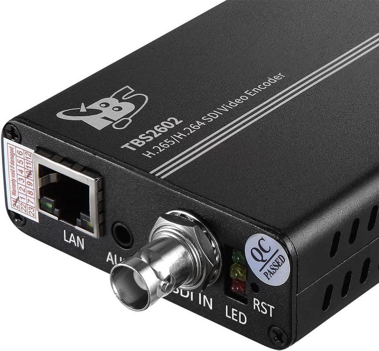 Alt view image 5 of 5 - HDMI Encoder, TBS2602 NDI|HX2 SDI Video Encoder HTTP HLS RTSP RTMP RTP UDP
