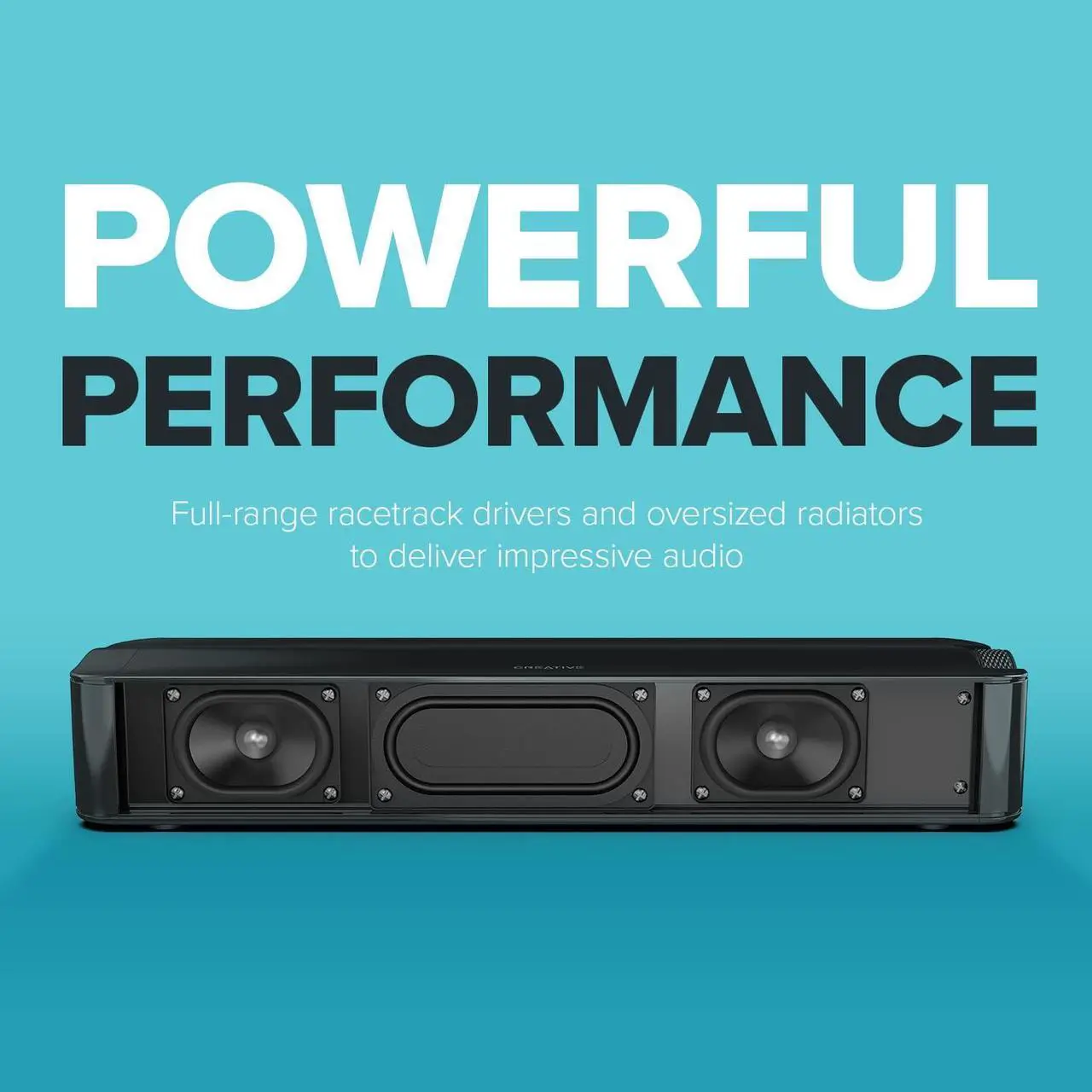 Alt view image 5 of 7 - Stage SE Under-Monitor Soundbar with USB Digital Audio and Bluetooth 5.3, Clear Dialog and Surround by Sound Blaster, Powered via Adapter