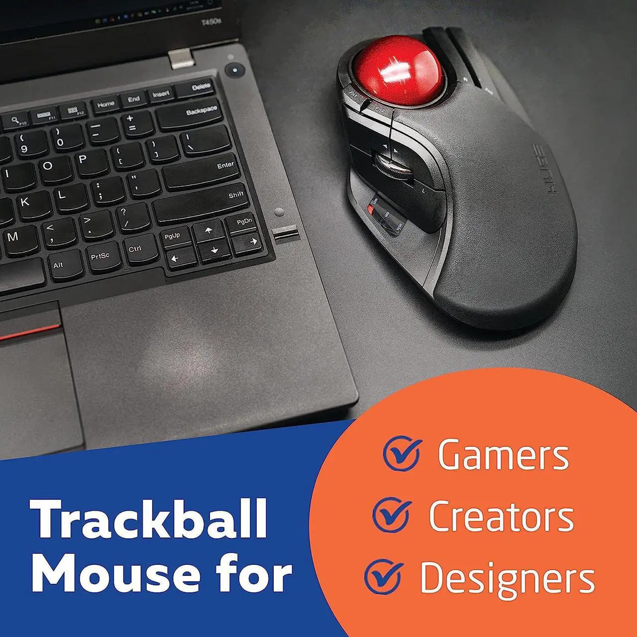 Elecom Huge Trackball Mouse - Thumbnail 5