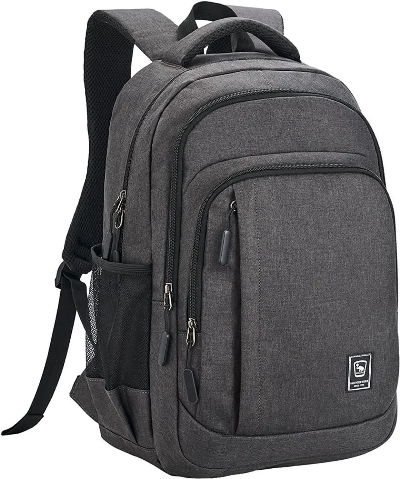 Main image of Laptop Backpack for Men Travel Backpack Water-Resistant 15.6 Inch Computer Backpack Work Business Black