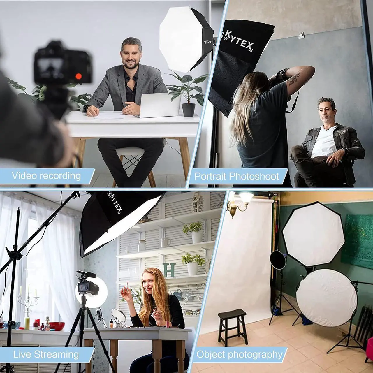 Alt view image 7 of 7 - 2pcs 135W Light Bulb 5500K CFL Daylight Spiral Softbox Lighting Kit Bulb in E27 Socket for Photography Photo