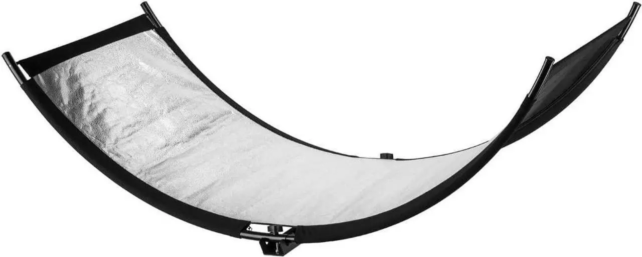 Alt view image 4 of 7 - Glow ArcLight II Curved Light Reflector Kit, a Portable Photography Reflector for Studio, Photo, Video, Portrait with White Light Reflector, Gold Light Reflector, Silver White Reflector and Carry Bag