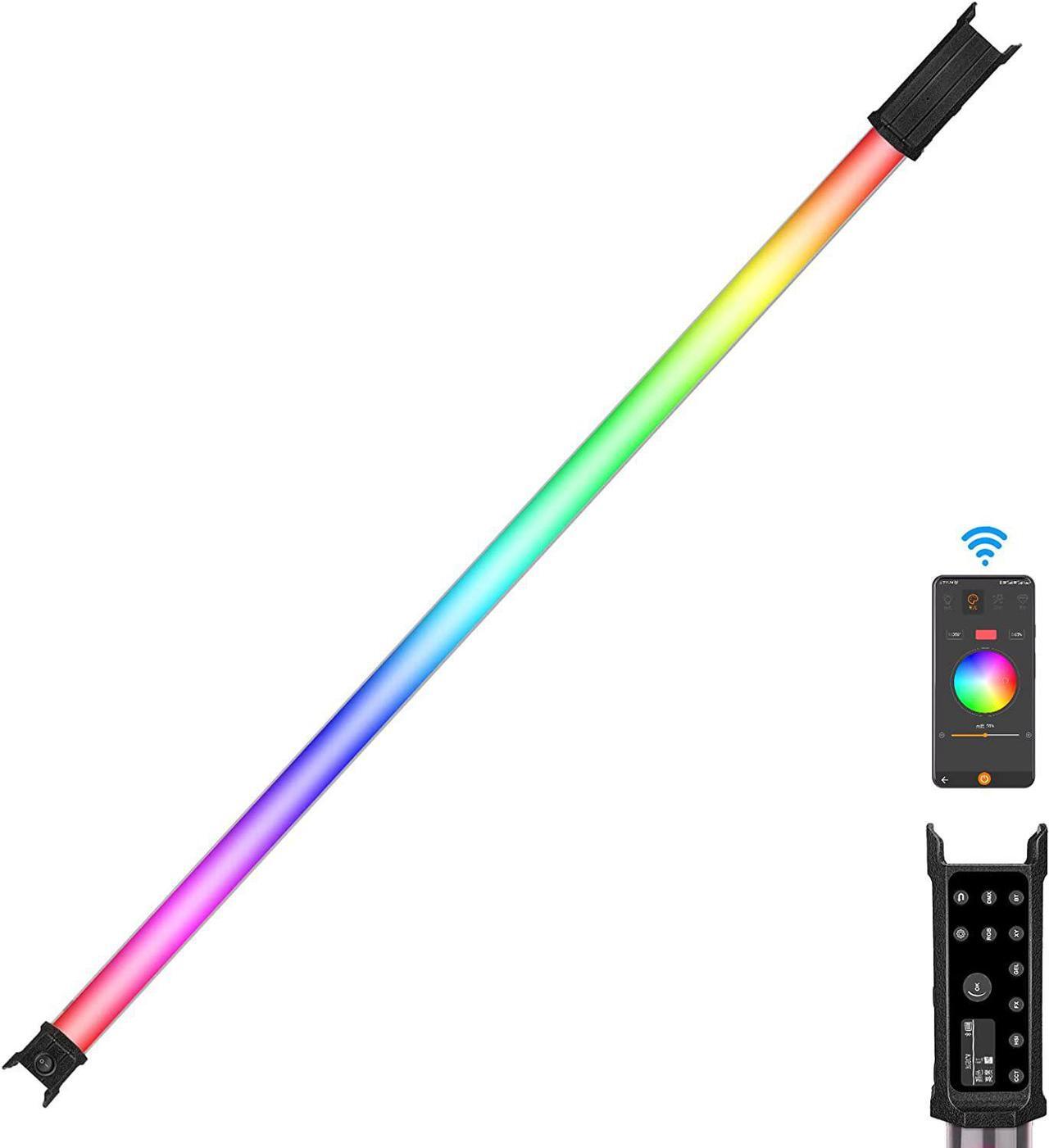Main image of LUXCEO P120S 30W RGB Tube Light Bar, APP Control 3000 Lumen LED Video Light Wand, Battery Powered Handheld Photography Lighting 2000K-10000K Colorful Stick (3.7 Ft)