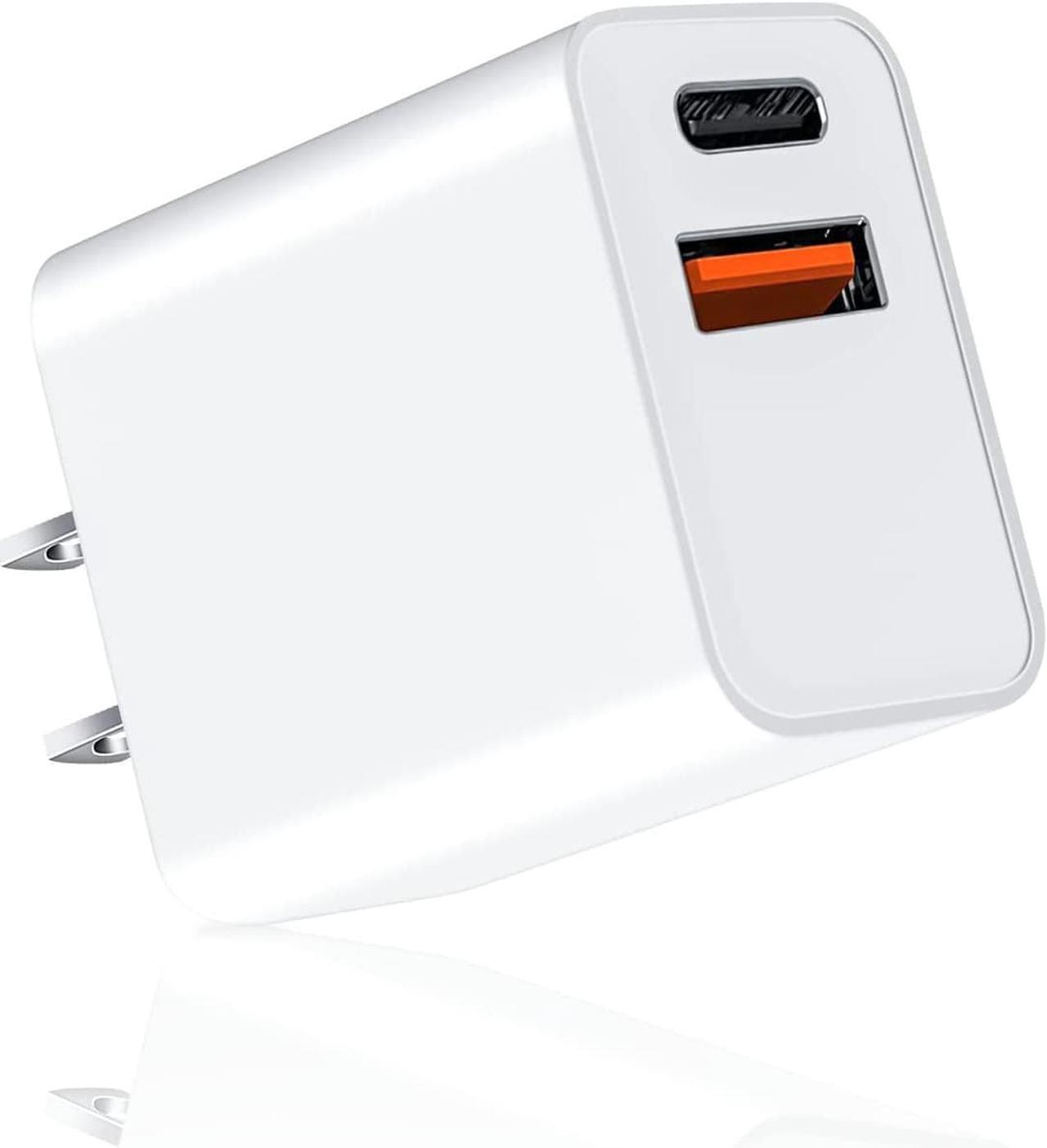 Main image of UDATON USB C Charger, Apple Watch Charger, PD Dual Port Type C Power Adapter Block Cube Compatible for New Apple Watch Series 10 9, iPhone 16/16 Pro/16 Pro Max/15