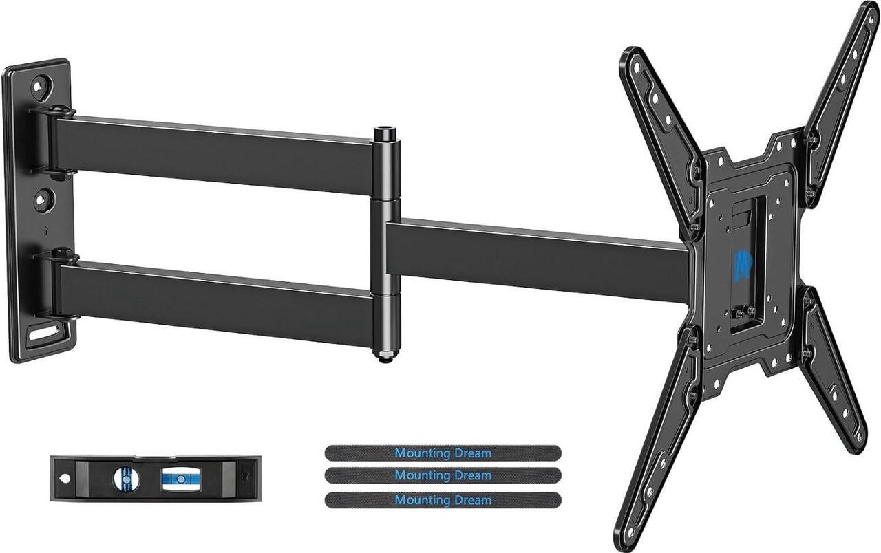 Main image of Mounting Dream Long Arm TV Wall Mount for Most 26-65 Inch TVs, 30 Inch Long Extension TV Mount Swivel and Tilt, Full Motion Wall Mount TV Bracket Fit Max VESA 400x400mm,Up to 99 lbs, MD2286-M