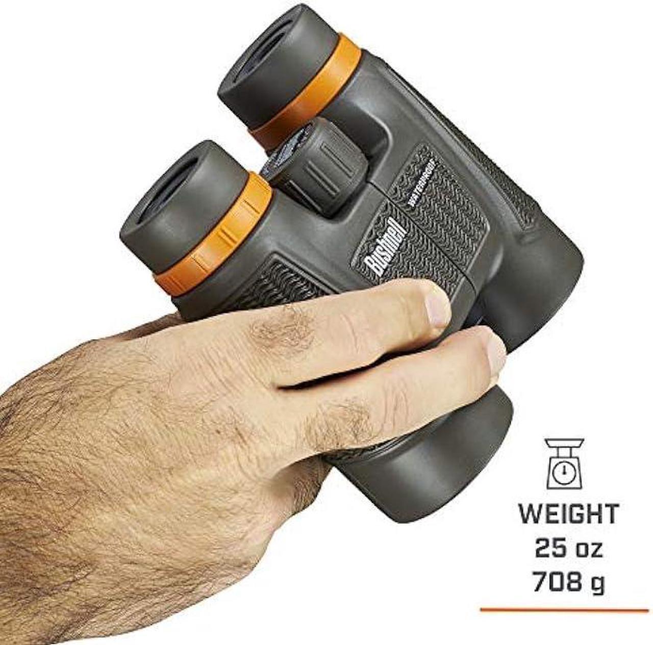 Alt view image 3 of 7 - Bushnell H2O Xtreme 10x42 Compact Waterproof Binoculars with Fully Multi Coated Lens for Hunting and Boating 181042C