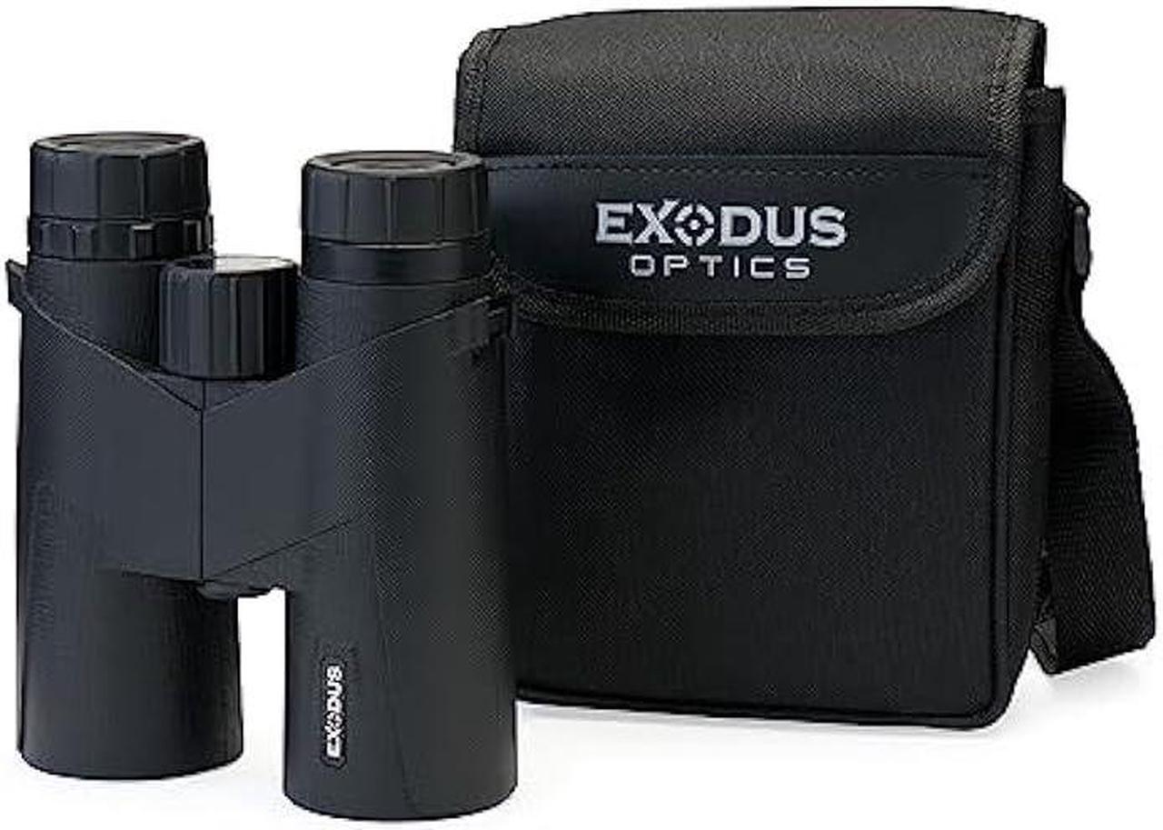 Main image of EXODUS OPTICS Commander HD 10x42 Compact Binoculars for Adults - High Powered Waterproof Binoculars for Bird Watching, Hunting - Long Range Travel Binoculars for Stargazing with 10x Zoom