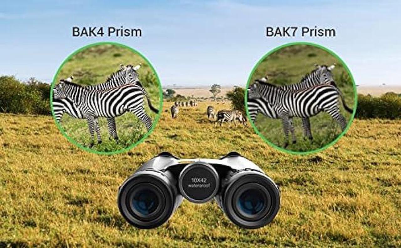 Alt view image 6 of 6 - Birds of Prey Optics 10x42 Binoculars for Adults High Powered - HD Binoculars for Bird Watching, Binoculars for Hunting w. Carrying Bag - Travel Essentials, Cruise Ship Essentials and Camping Gear