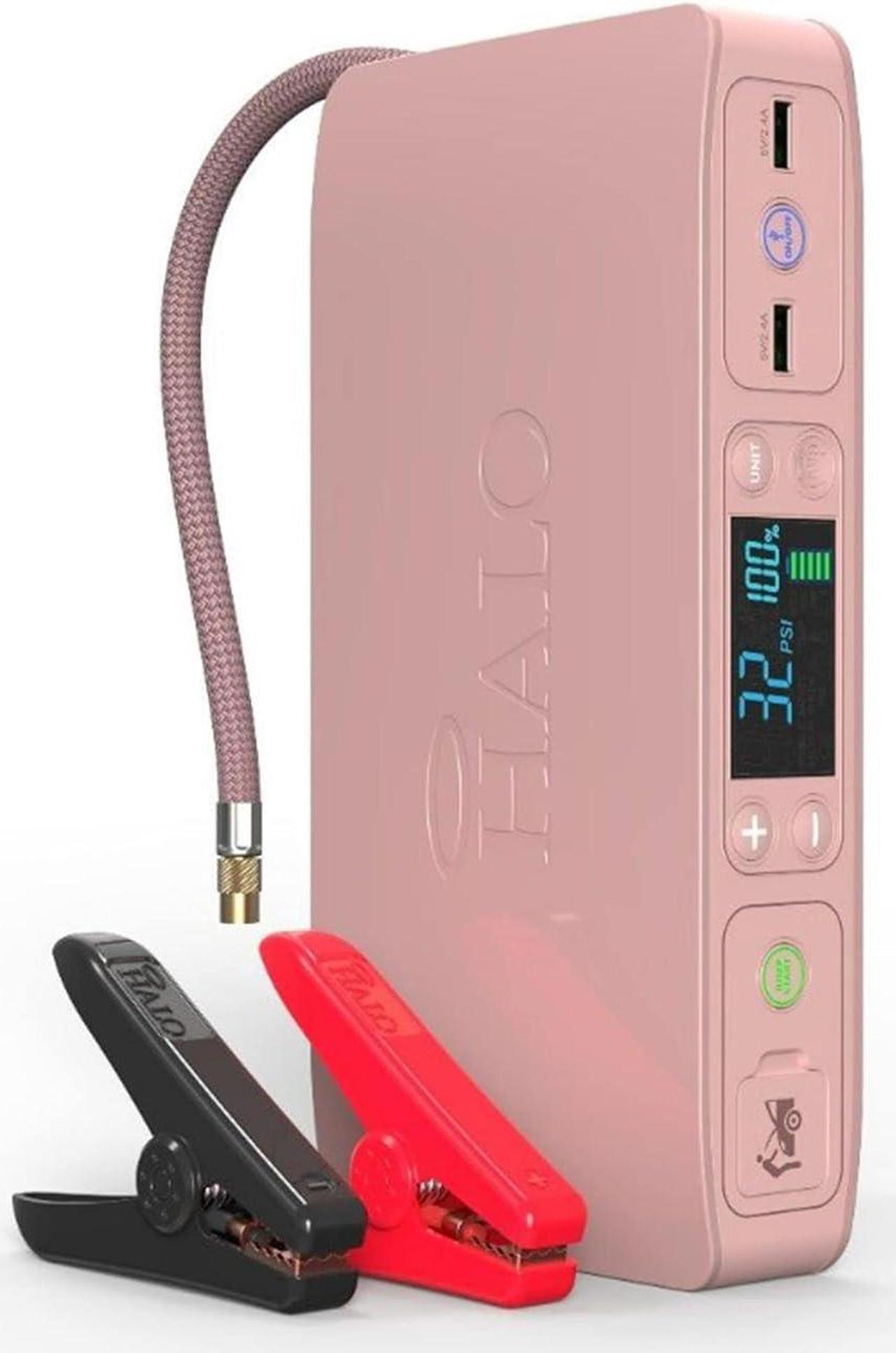 Main image of HALO Bolt Air +, Portable Vehicle Jump Starter with Air Compressor, Power Bank with Digital Display Charges Multiple Devices, Bolt Air+