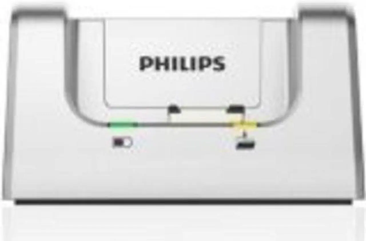 Alt view image 4 of 6 - Philips - ACC8120 - Philips Pocket Memo Docking Station - Docking - Charging Capability, silver