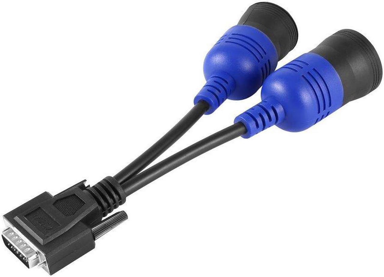 Alt view image 3 of 7 - PN 405048 6- and 9-pin Y Deutsch C-ummins Adapter for X-Truck USB Link