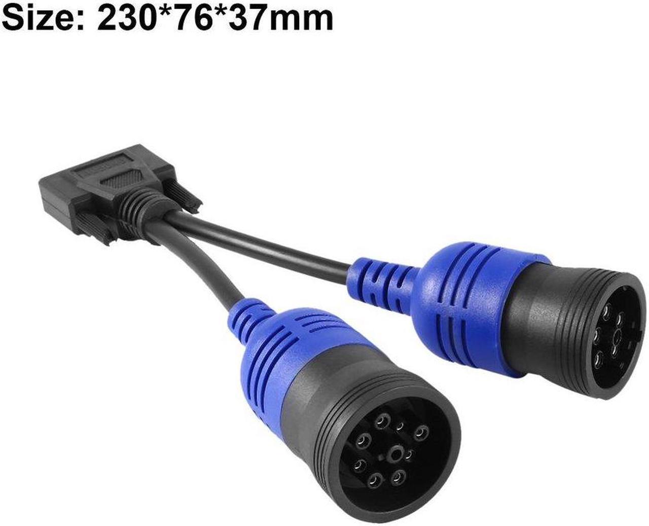 Alt view image 4 of 7 - PN 405048 6- and 9-pin Y Deutsch C-ummins Adapter for X-Truck USB Link