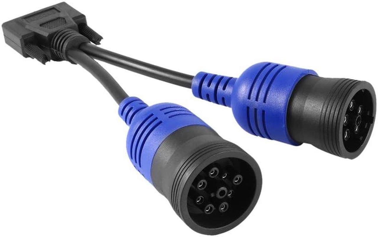 Alt view image 5 of 7 - PN 405048 6- and 9-pin Y Deutsch C-ummins Adapter for X-Truck USB Link