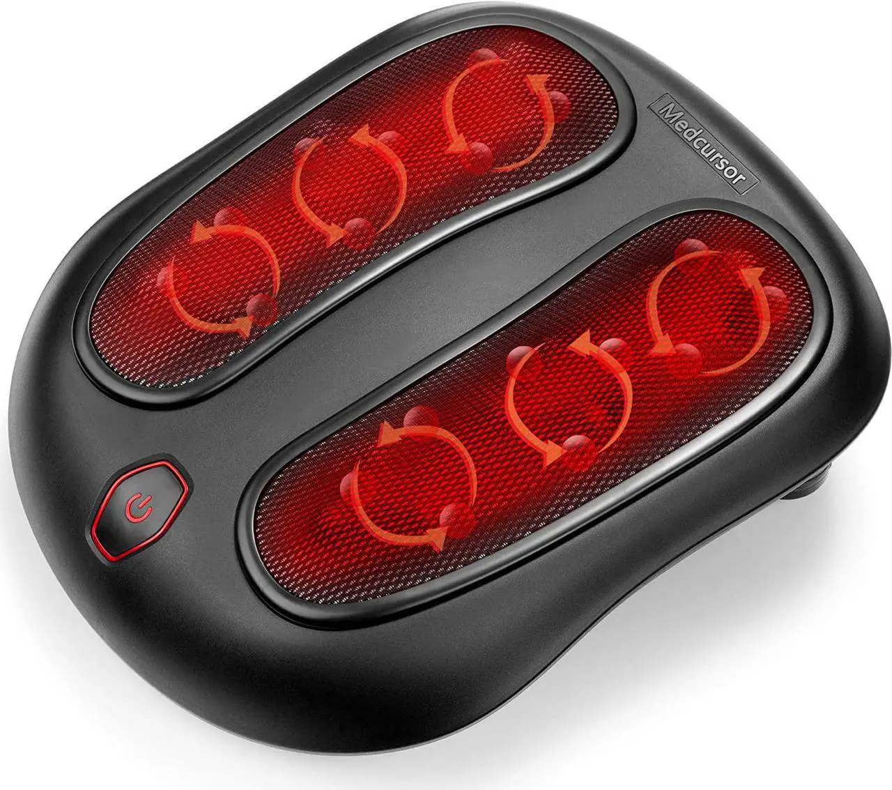 Main image of Medcursor Shiatsu Foot Massager with Built-in Soothing Heat Function, Electric Deep Kneading Foot Massage Machine, Muscle Fatigue Relief