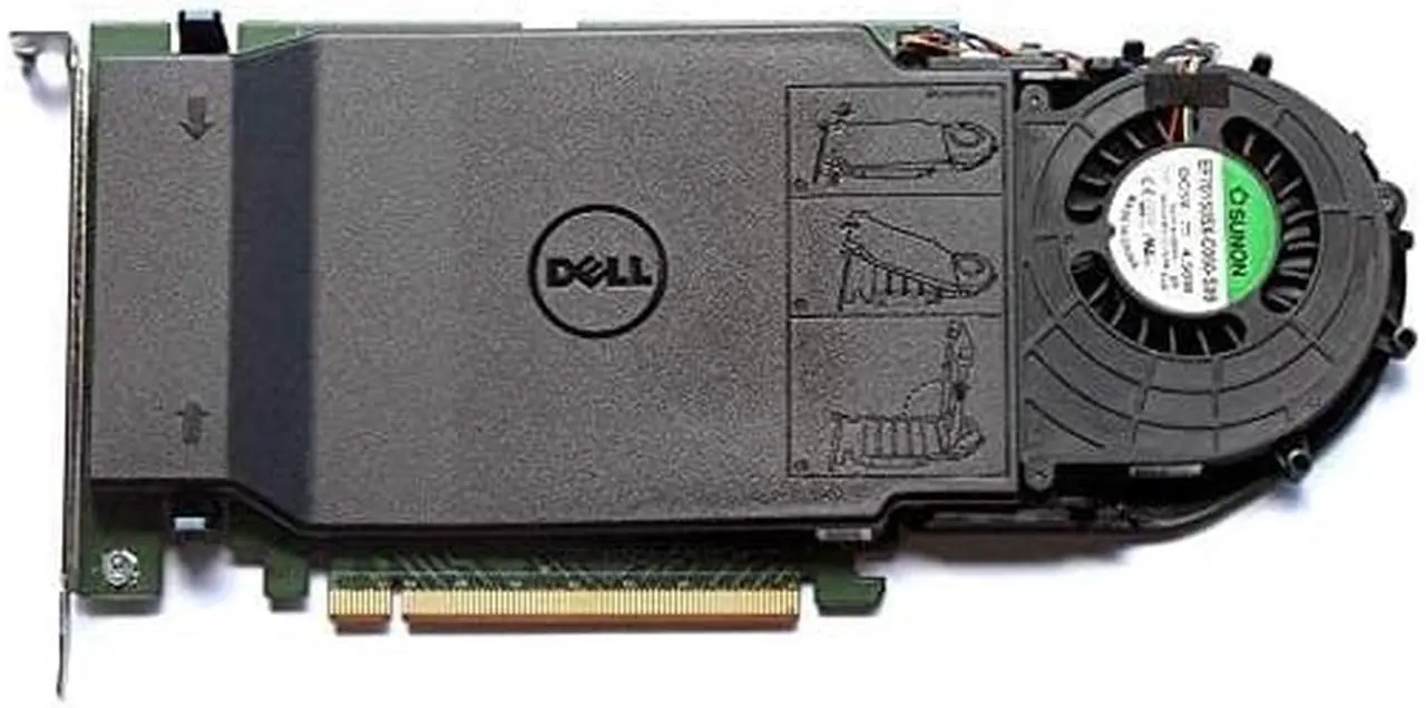 Alt view image 2 of 3 - Dell 06n9rh Ultra Speed Quad NVME M.2 PCIE SSD Adapter Card