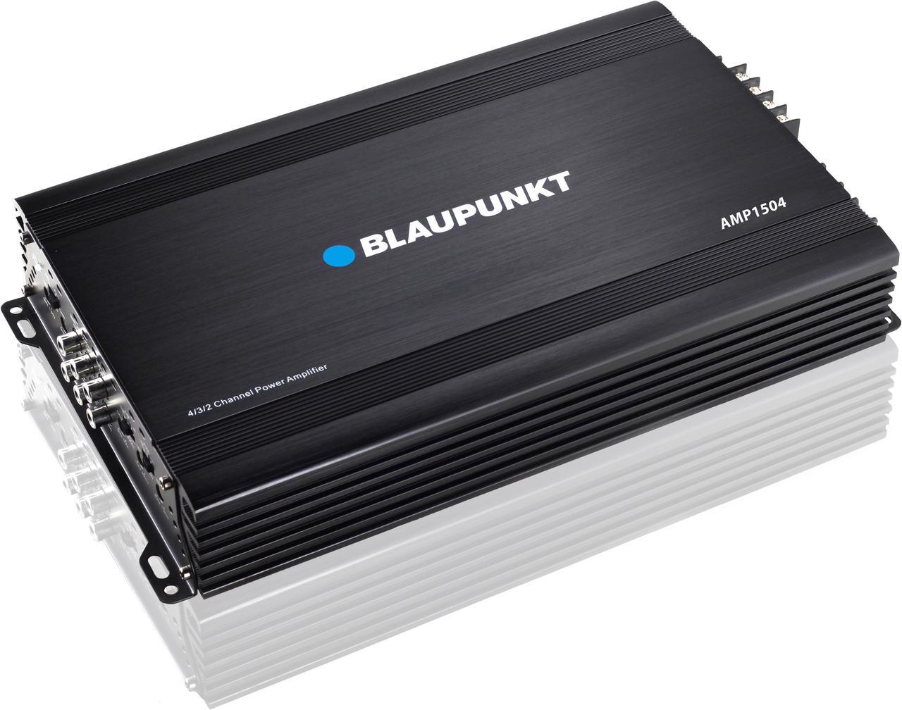Alt view image 2 of 9 - Blaupunkt 1500W 4-Channel, Full-Range Amplifier (AMP1504)