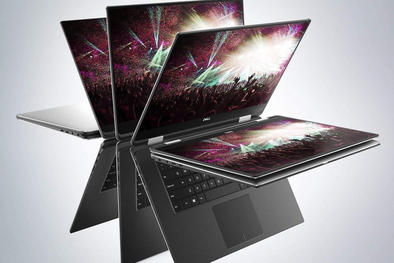 Alt view image 4 of 11 - Dell XPS 15 9575 2in1 Notebook Convertible Intel Core i7-8705G 8GB 256GB FHD TOUCH (1920x1080) 1Yr Warranty Windows 10