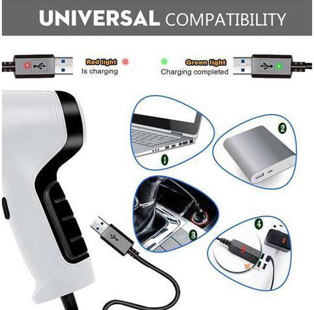 Alt view image 6 of 6 - ompressed Air Duster, Keyboard Cleaner, 3-in-1 Mini Vacuum, 36000 RPM Electric Canned Air Kit, Cordless Air Can for Computer Desk Electronics Dust Cleaning, Air Blower with Rechargeable Battery