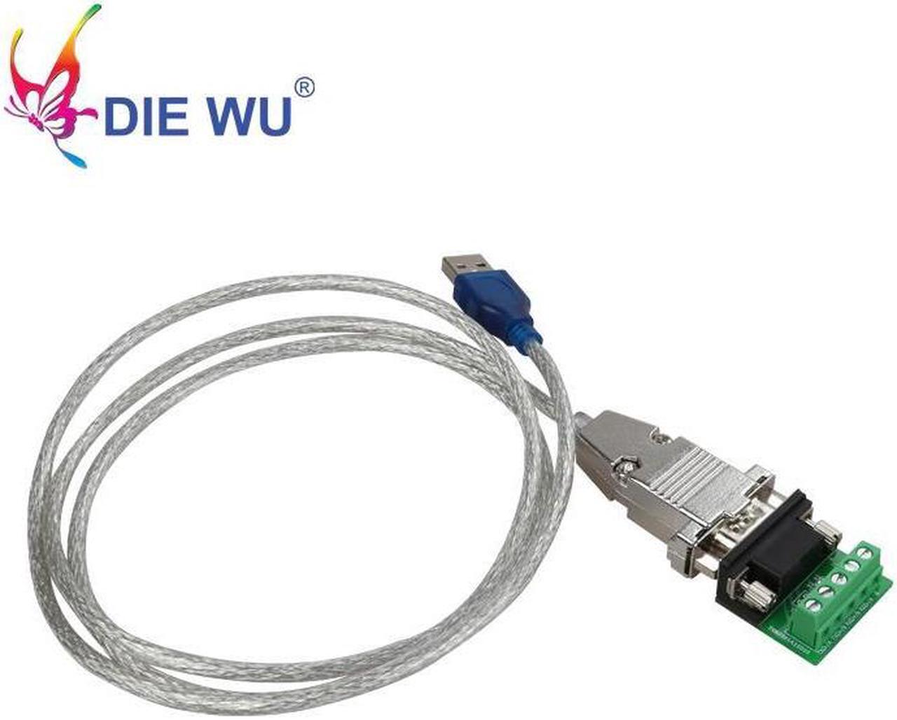 Alt view image 2 of 6 - 1.2M USB 2.0 to RS485 RS-485 RS422 RS-422 DB9 COM Serial Port Device Converter Adapter Cable CH340+ZT485 Chipset