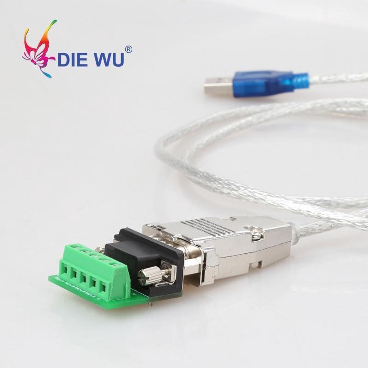 Alt view image 3 of 6 - 1.2M USB 2.0 to RS485 RS-485 RS422 RS-422 DB9 COM Serial Port Device Converter Adapter Cable CH340+ZT485 Chipset