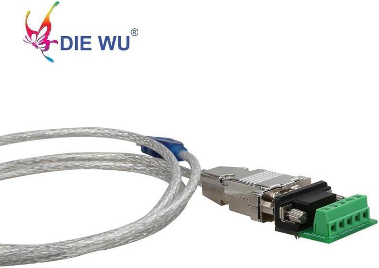 Alt view image 6 of 6 - 1.2M USB 2.0 to RS485 RS-485 RS422 RS-422 DB9 COM Serial Port Device Converter Adapter Cable CH340+ZT485 Chipset