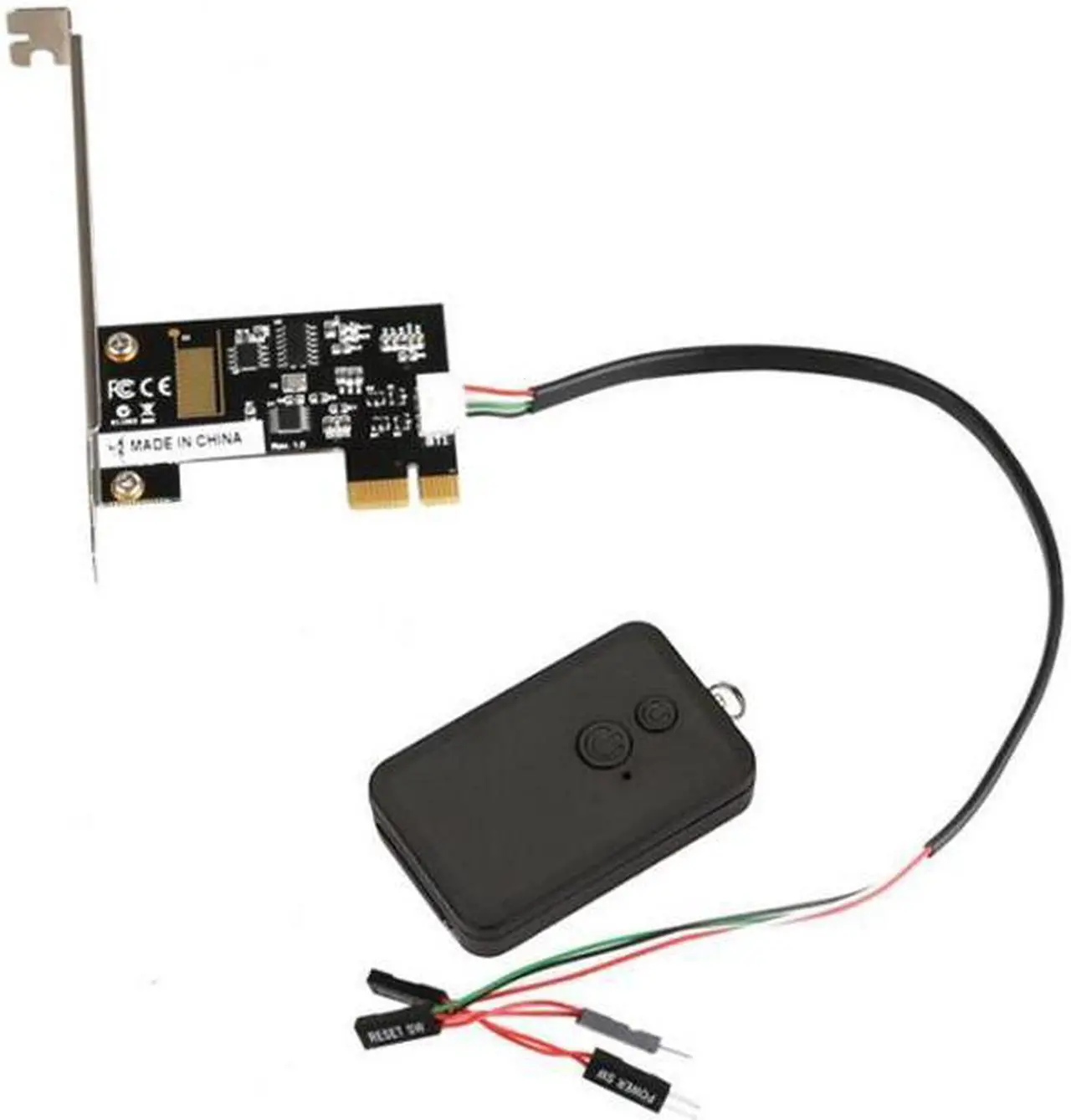Alt view image 3 of 6 - Wireless PCI-e Desktop PC Reset Remote Controller Wifi Computer desktop switch 20m Wireless Switch On / Off /ResetSwitch