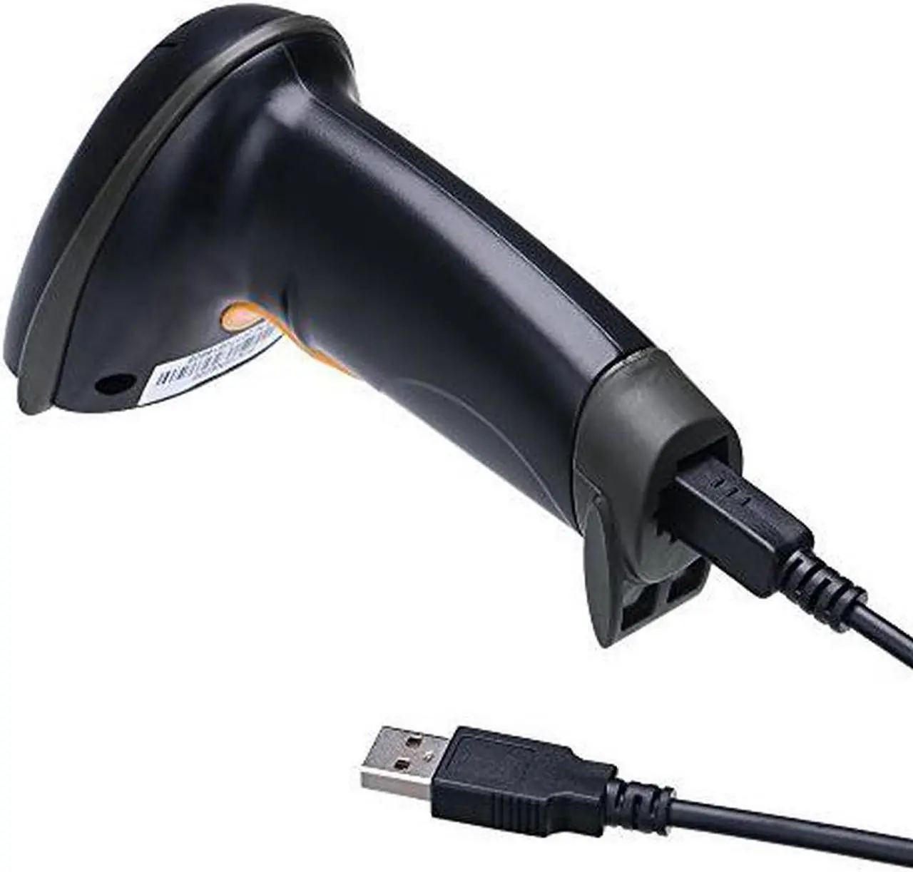 Alt view image 2 of 7 - s Wireless Barcode Scanner Reader,433Mhz long transmission distance 328ft (100m) Automatic Cordless Handhold Bar code Scanner with USB Receiver for Mac Windows Quickbooks Linux