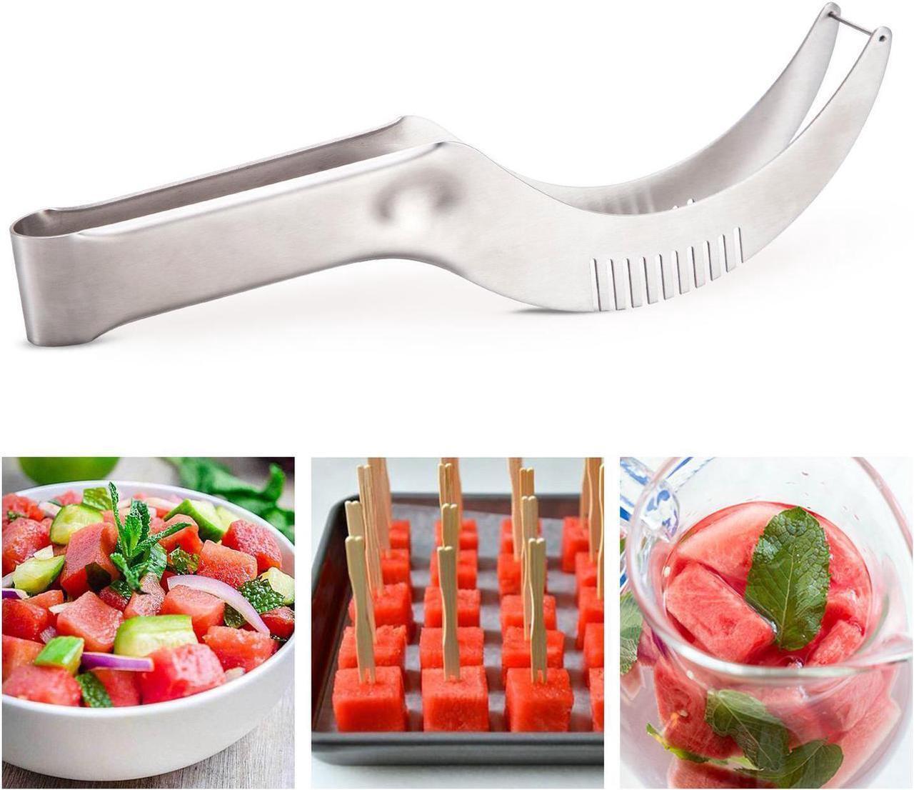Main image of s Latest 3-IN-1 Watermelon Slicer Fruit Cutter Knife-pack of 2