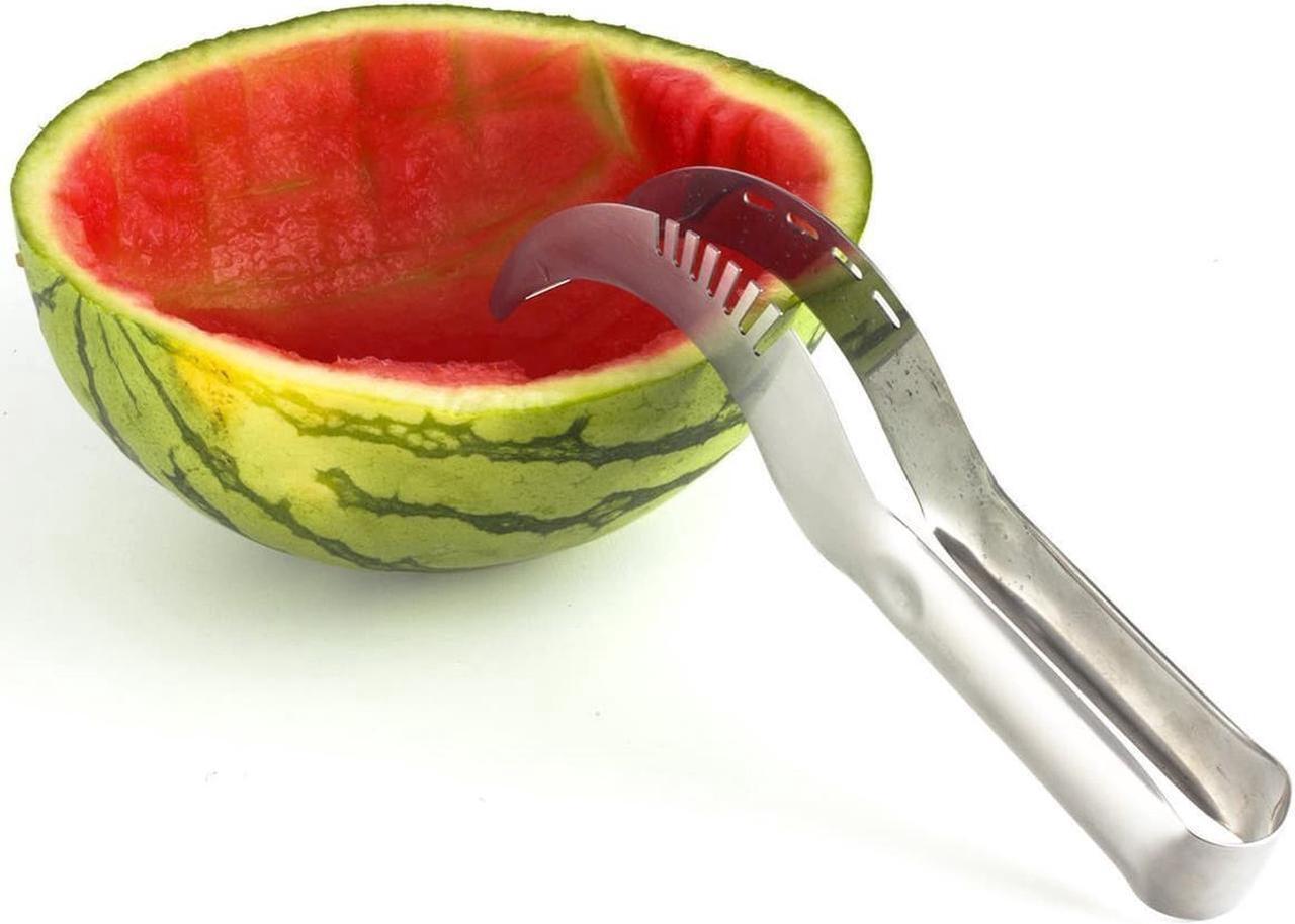 Alt view image 7 of 7 - s Latest 3-IN-1 Watermelon Slicer Fruit Cutter Knife-pack of 2