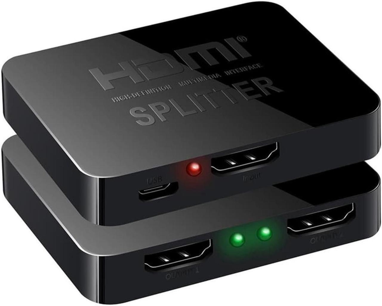 Main image of 1x2 Switch Splitter HDMI-compatible 4k 60hz 1 in 2 Out for Dual Monitors Full HD 1080P 3D For PS4 Laptop Monitor TV Box Projector