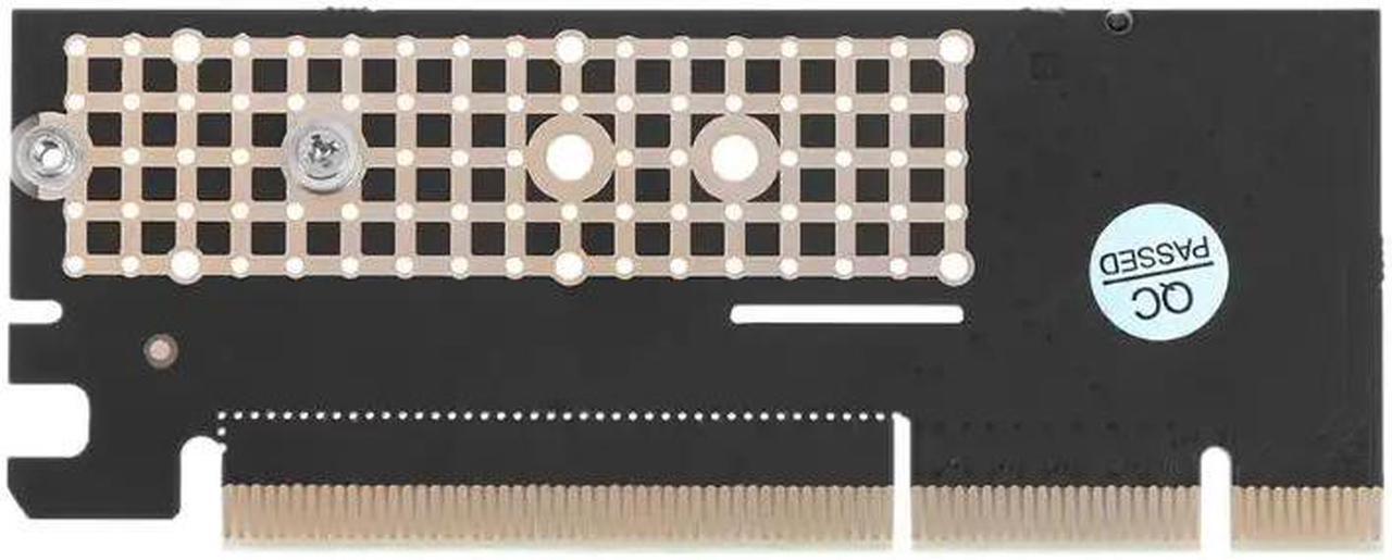 Alt view image 3 of 6 - M.2 NVMe SSD NGFF to PCIE 4X/16X Card Adaptor Expansion Card Adapter PCIE NVMe m.2 SSD To PCIE Card with Heatsink Heat Sink