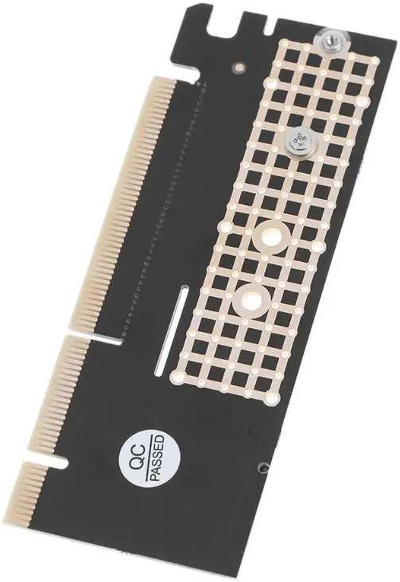 Alt view image 5 of 6 - M.2 NVMe SSD NGFF to PCIE 4X/16X Card Adaptor Expansion Card Adapter PCIE NVMe m.2 SSD To PCIE Card with Heatsink Heat Sink