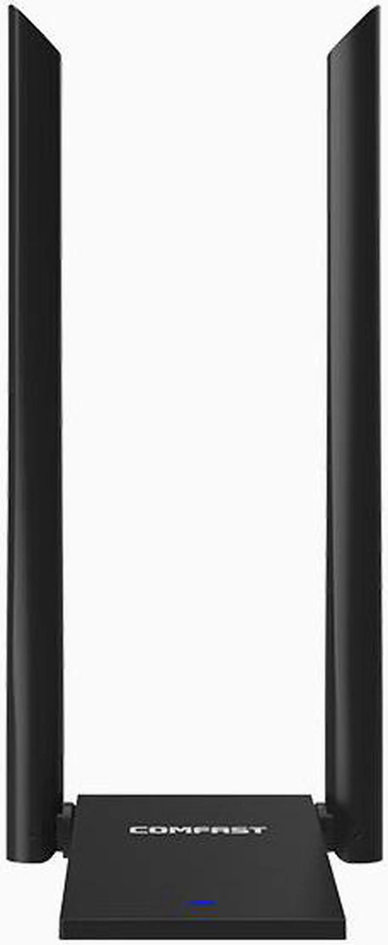 Alt view image 3 of 6 - 1 pcs MT7612U High Power USB3.0 Wireless Network Adapter 1300Mbps Desktop PC Wifi Adapters Receiver Long Range Dual 6dBI Wifi Antenna