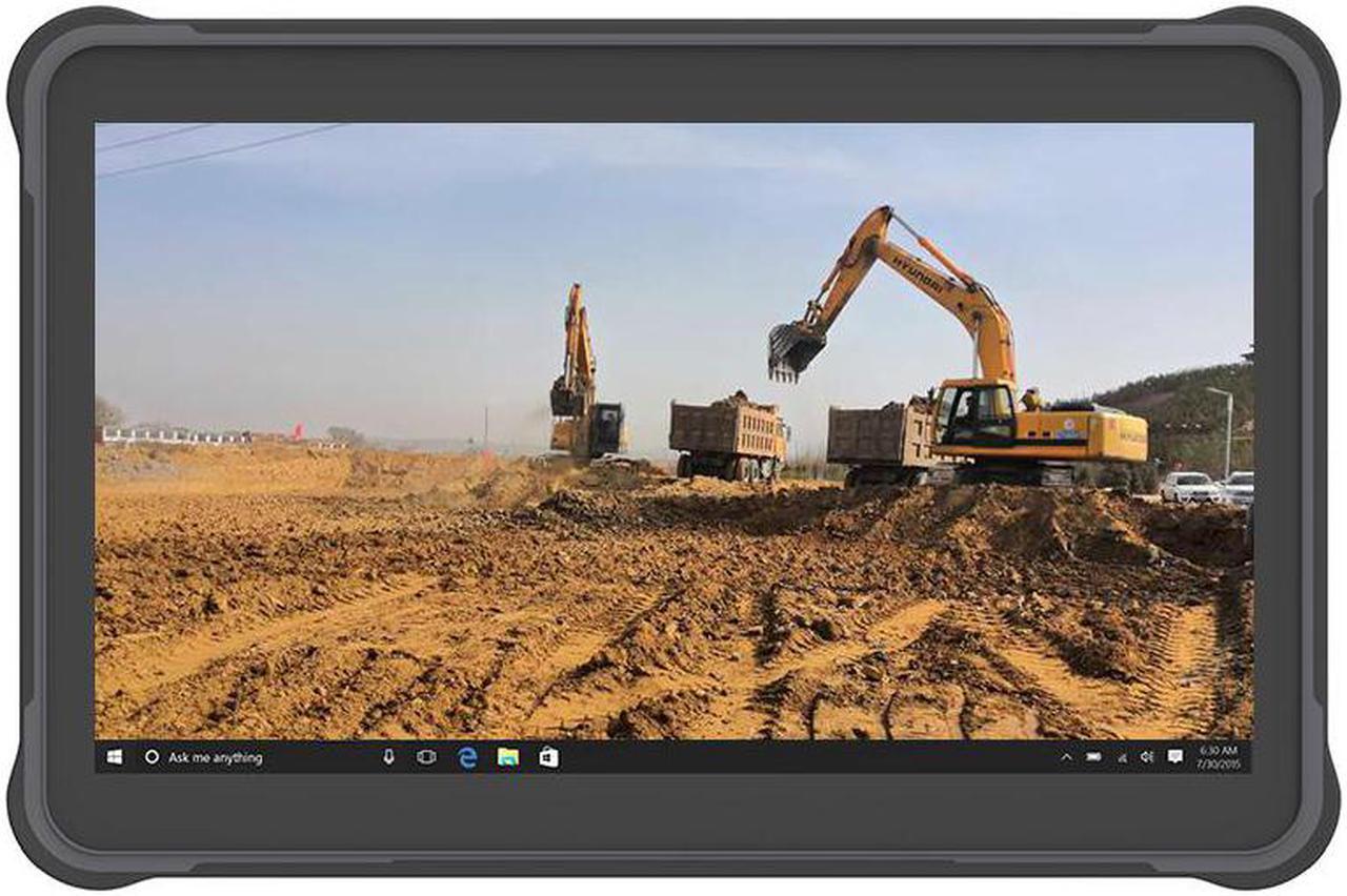 Alt view image 3 of 5 - Sincoole 10inch Intel I5-8200Y windows 10 pro rugged tablet PC with 8g RAM 256g ROM Intel Core i5 8th Gen Quad-core (2 Core) 3.9 GHz - 1920*1200 4G lte wifi bt gps industrial tablet pc