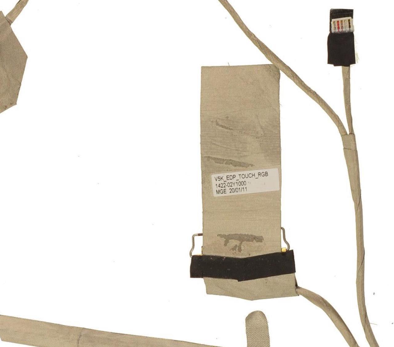 Alt view image 2 of 3 - Dell OEM Latitude 5420 Rugged 14" Touchscreen LCD Video Ribbon Cable TS 63P6Y