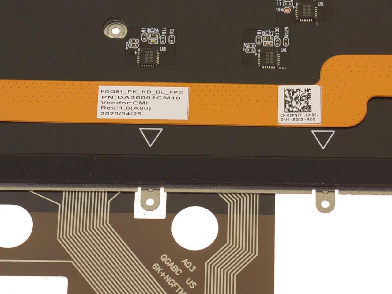 Alt view image 4 of 5 - US INTL OEM Alienware m15 R3 m15 R4 Laptop Keyboard Laptop Keyboard WV293