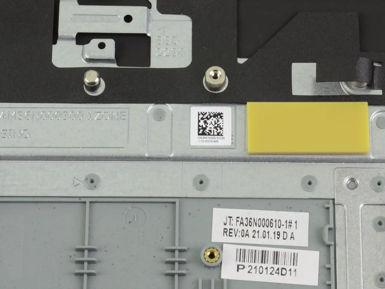 Alt view image 5 of 7 - Dell OEM G Series G15 5510 5511 5515 Palmrest Backlit Laptop Keyboard 2P3H1