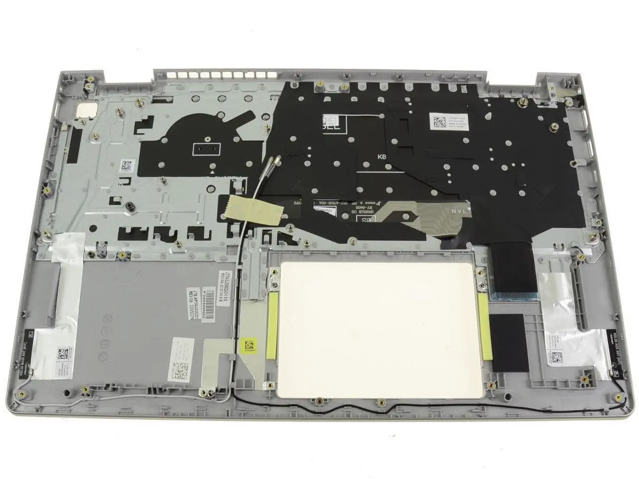 Alt view image 2 of 7 - Dell OEM Inspiron 3520 3525 3530 Palmrest Keyboard Laptop Keyboard RJG9T