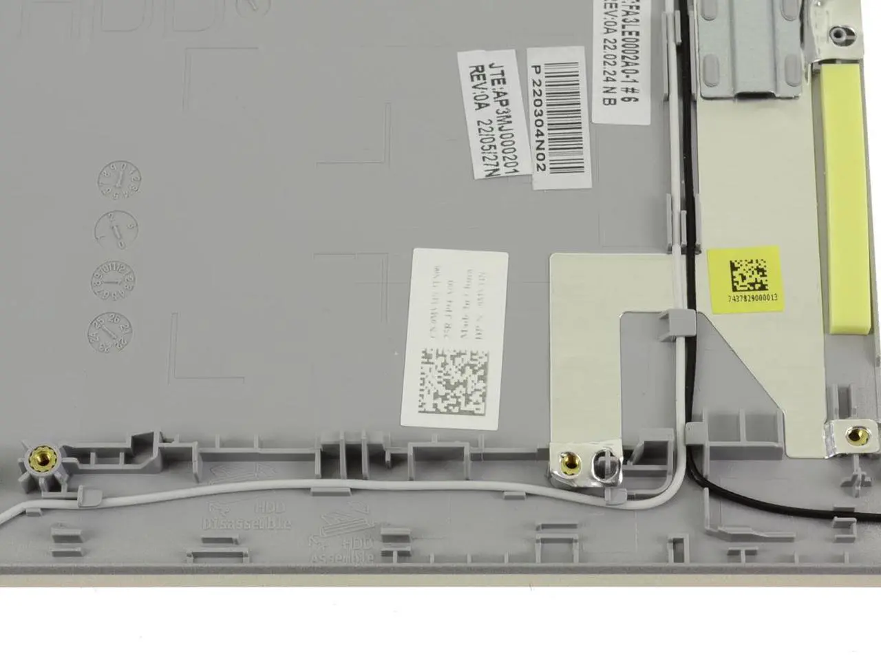 Alt view image 4 of 7 - Dell OEM Inspiron 3520 3525 3530 Palmrest Keyboard Laptop Keyboard RJG9T