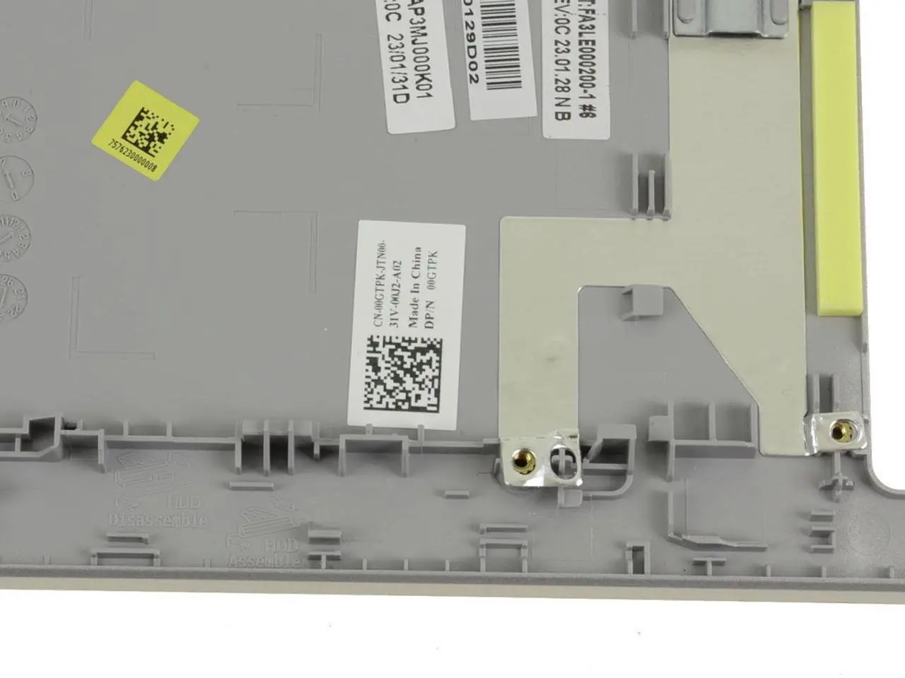 Alt view image 4 of 7 - Dell OEM Inspiron 3520 3525 3530 Palmrest Backlit Laptop Keyboard 70JCR