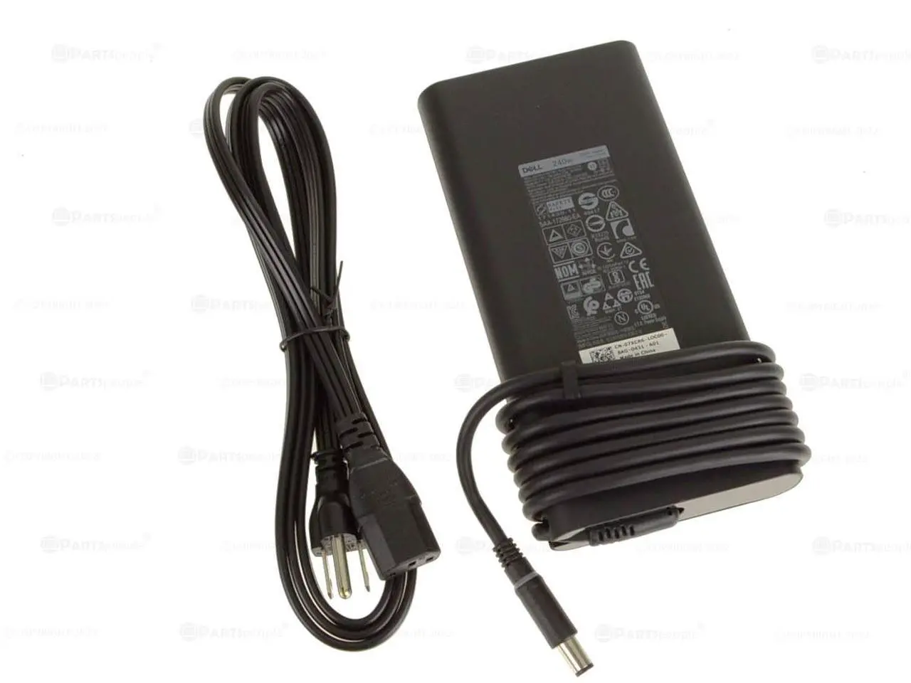 Alt view image 7 of 8 - Dell OEM Precision 7730 7740 Laptop Charger 240 watt Genuine  AC adapter 7XCR6
