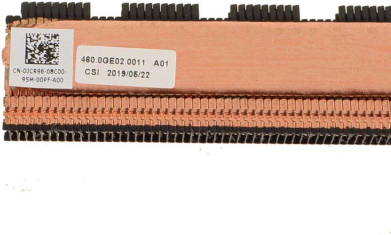 Alt view image 2 of 2 - Dell OEM Inspiron 7590 2-in-1 7791 2-in-1 CPU Heatsink Assembly JCR96