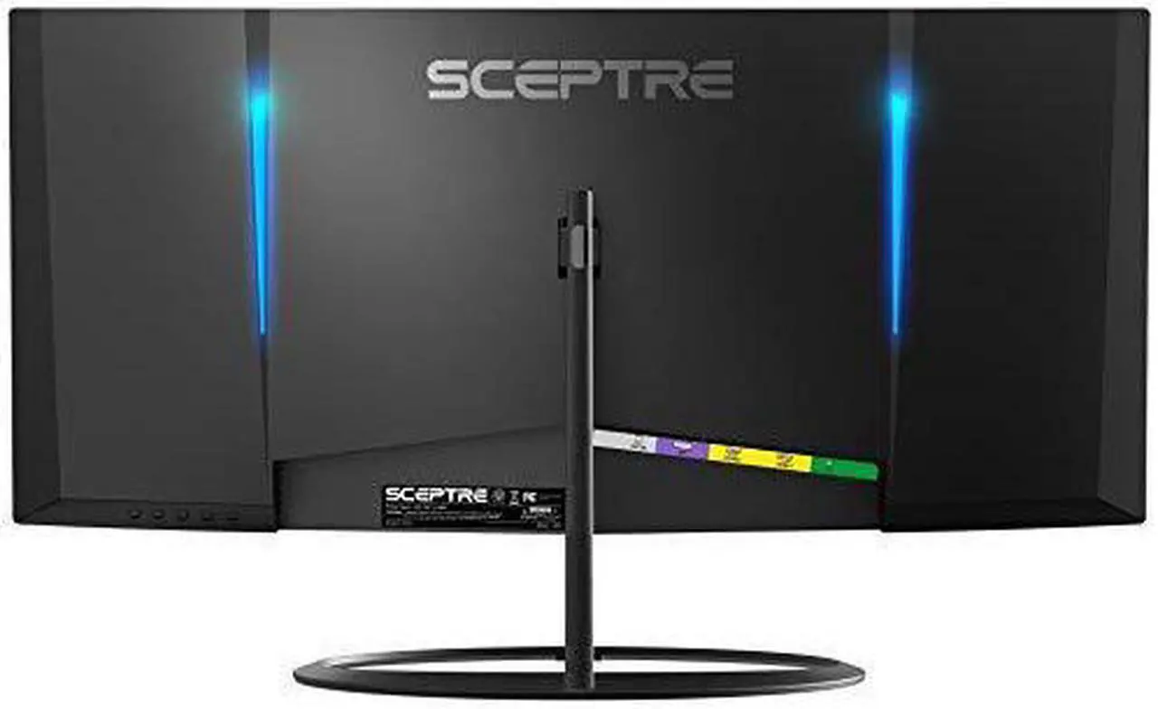 Alt view image 4 of 8 - Sceptre 30-inch 21:9 Curved Gaming Monitor C305W-2560UN 2560x1080p Ultra Wide Ultra Slim HDMI DisplayPort up to 85Hz 1ms MPRT AMD FreeSync FPS-RTS Build-in Speakers, Metal Black 2020