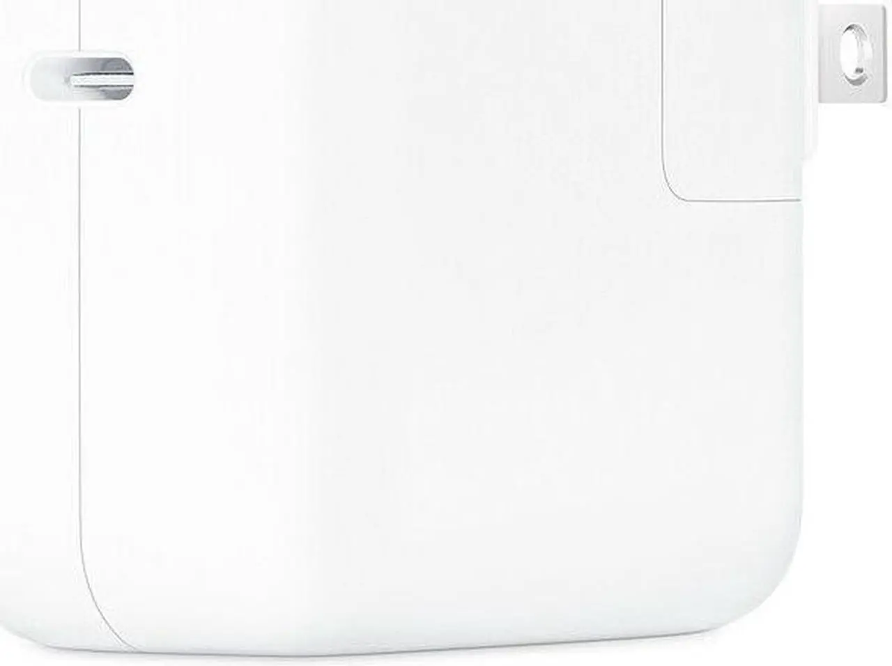 Alt view image 3 of 3 - 30W USB C Fast Charger PD Power Adapter, Compatible with MacBook Air 13inch 2018Late, iPad Pro 12.9/11inch 2021/2020/2018, New iPad Air 4th, iPad Mini 6, Included 6.6ft USB C to C Charge Cord