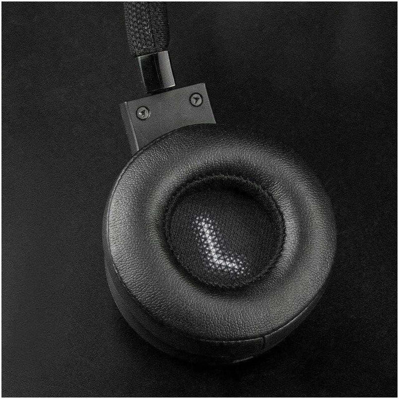 Alt view image 5 of 7 - original E35 E45bt Ear Pads - for JBL E35 E45bt E45 Bluetooth Wireless Headphone, Softer Leather,High-Density Noise Cancelling Foam (Black)